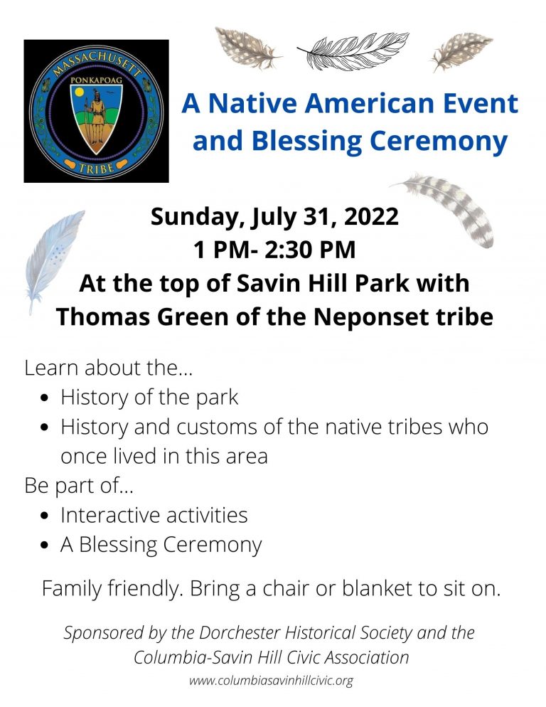 Native American Event and Blessing Ceremony