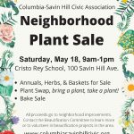 Beautification Committee Plant & Bake Sale Flyer 2024